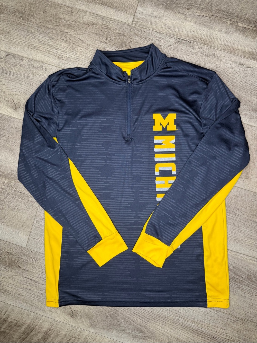 Colosseum Michigan Wolverines Quarter-Zip Pullover